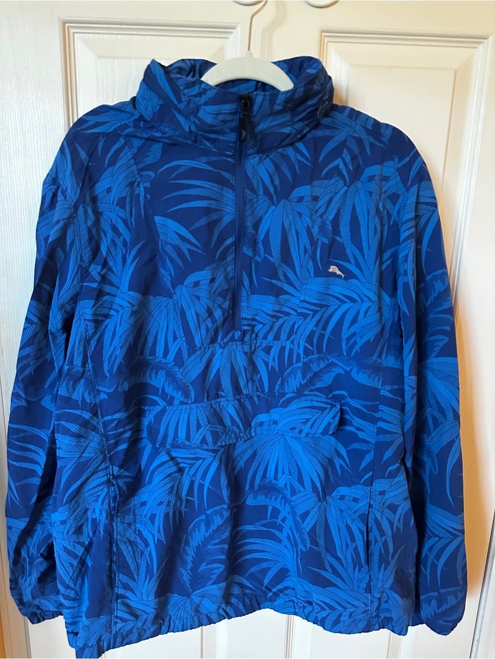 Tommy Bahama Men's Blue Tropical Print Jacket
